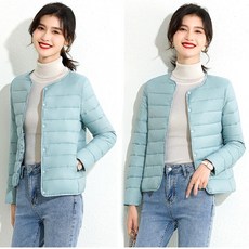 Modern Fashion 여성 경량 패딩 데일리 숏 코트 가을 자켓 Z06