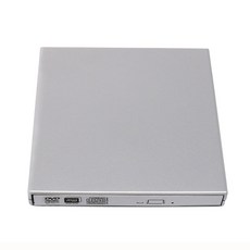 CD 플레이어 플매트 카펫 러그 앤 플레이 USB 2.0 외장 DVD RW 버너 슬림 녹음기 노트북 PC 데스크탑용 고속 광학 드라이브, [03] Silver, 03 Silver, 0 CHINA