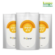 닥터오렌지 100% 단일성분 과탄산소다 1.2kg x3, 3개