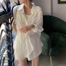 겟잇미 데일리 여성 실키 핀턱 반바지