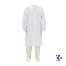 내산보호복 유진 CP-내산코트 (ESD 타입 방진 제전원단) 반도체 크린룸용, S