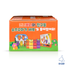 오가닉주스 크니쁘니 4가지 125ml x 16입, 1세트 - 오가닉스포리지