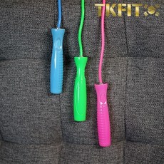 TKFIT 스피드 어린이 성인 일반 줄넘기, 블루