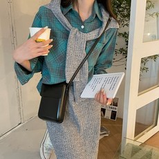 남녀공용 샤코슈백 미니 크로스 핸드폰 옆으로 매는 가방