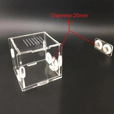 사이즈 개미 개미집 키우기 농장 대나무 튜브 둥지 먹이 영역 애, 1개, 3.2 Tubes 20 mm area