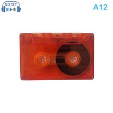 표준 카세트 빈 테이프 플레이어 음성 음악 녹음용 마그네틱 오디오 녹음 60 분 1 개, 한개옵션1, 12 A12, 1개