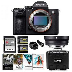Sony Alpha a7R III Full-Frame Mirrorless ILC (Body Only) with Sigma MC11 Adapter for Canon EF Lense, One Color_One Size, 상세 설명 참조0, 상세 설명 참조0