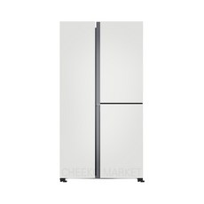  삼성전자 양문형 냉장고 846L 방문설치, 코타PCM 화이트, RS84B5041CW 