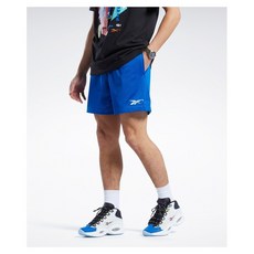 리복 Reebok 남성 BB CITY LEAGUE MESH 쇼츠 - 블루 HG0159 REPA2E016B2
