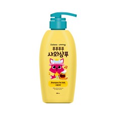 베비언스 핑크퐁 푸푸푸푸 샤와샴푸 자몽릴리향, 380ml, 1개