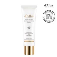 [BEST상품]d'Alba 달바 화이트 트러블 더블 모이스처 크림 60ml 반반비건더블크림 저자극탄력크림 데일리영양케어크림 산뜻촉촉세럼 쫀쫀탄탄크림 수분세럼 영양보습크림 더블포뮬라, 1개