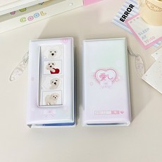 다채로운 포토 부스 프레임 앨범 2x6 인치 스트립용 웨딩 북마크 거치대 18 페이지 36 사진, S4