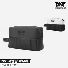 [기타] [카네정품]2023 PXG 에센셜(ESSENTIAL) 파우치[2COLORS][남여공용], 옵션:블랙 - pxg파우치