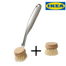 이케아 벨보르다드 식기 세척솔 리필 포함 세트, 1개, 혼합색상