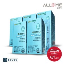 종근당건강 올앳미 촉촉한나 피부보습 히알루론산 스틱, 5박스, 2g