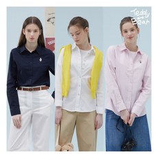  [테디베어] TEDDY BEAR 24SS 여성 옥스포드 셔츠 3종 