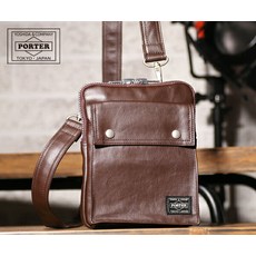 (S) 707-07146 : S707-07146 PORTER poter 포터 프리 스타일 숄더백 (컬러 브라운)