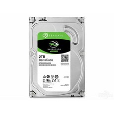 시게이트 바라쿠다 2TB 3.5" 하드 드라이브 SATA 6Gb/s 7200 RPM #ST2000DM008 - st2000dm006