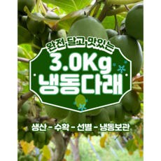 국산 냉동토종다래 3kg(500g x 6) 사천 키위베리 비타민항암과일