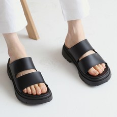 [당일발송][무료배송]남성 5cm 키높이 발편한 쿠션 남성 슬리퍼