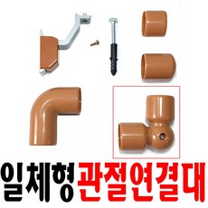 세이프24 PVC 핸드레일 장애인 이동손잡이 벽부형레일, 1개