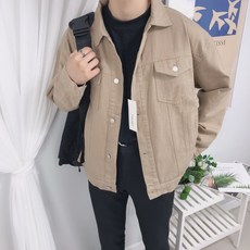 가을 투포켓 코튼 트러커 자켓