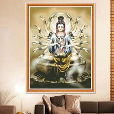 관세음보살보석십자수