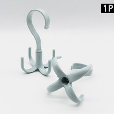 식당 펜션 자취생 수건 가방 벽옷걸이 후크 블루