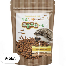 피에스피 하루두끼 스페셜 고슴도치 사료, 5개, 900g