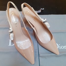 디올 DIOR J'ADIOR 자도르 슬링백 펌프스 누드 KDC200VNR S12U 펌프스힐