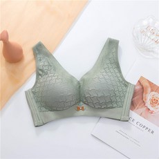 친피부 면 무자성 무강권 속옷 여성 얇은 조끼 위에 브래지어를 받치고 부유 조정형 브라 신상품