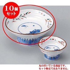 Set of 10 Sushi 아카에 경산 Water Sushi Bowl [15 x 7 cm] Reinforced Kagurazaka Inn 일식 Charger Restaurant