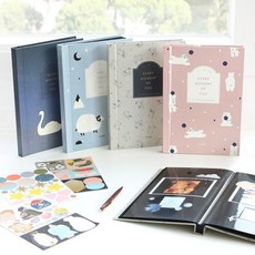 [코니테일] 초음파앨범 (접착식앨범 셀프성장앨범 아기포토북)