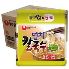 농심 멸치 칼국수, 98g, 40개