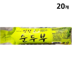 업소용 순두부 8키로, 20개, 400g