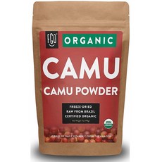 필굿오가닉 카무카무 198g Freeze-Dried Camu Camu Powder 7 oz, 1개