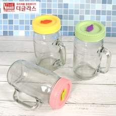 더글라스 드링킹자 머그 560ml 3개세트 유리 머그컵 저장용기, 560mlX3개, 3개