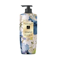 엘라스틴 퍼퓸 샴푸 그린아뜰리에 600ml, 그린아뜰리에 600ml 4개