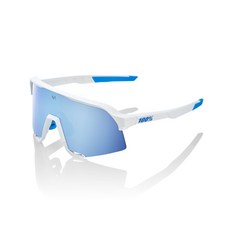 100% S3 모비스타 팀 화이트-하이퍼 블루 멀티레이어 미러 렌즈