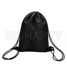 BIGHAPPY 다용도 스포츠 짐쌕 보조가방 블랙 신발주머니
