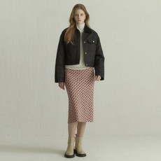 바니스뉴욕 올림피아자그놀리 니트 스커트 핑크