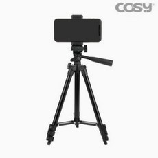 코시 4단 높이조절 카메라 스마트폰 삼각대 거치대 ST3488, 1개