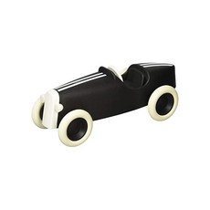 ooh noo (아니에요) 그랑프리 레이싱 카 나무 장난감 북유럽 세련된 인테리어 미니 oohnoo Grand Prix Racing Cars Black, 1개