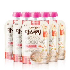 남양 아이꼬야 맘스쿠킹 이유식 100g 닭가슴살과 채소, 5개