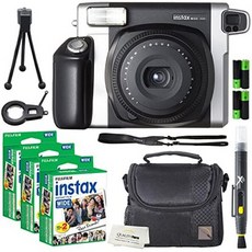 Fujifilm Instax Wide 300 Instant Film Camera + instax Wide Instant Film 60 Sheets + Extra Accessor, One Color_60 Film Sheets, 상세 설명 참조0, 상세 설명 참조0
