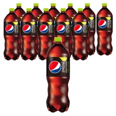 롯데칠성음료 펩시 제로 슈거 라임향, 1.25L, 12개