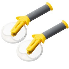 스테 페이스트리 롤러 커터 피자 나이프 쿠키 케이크 휠 가위 제빵기 주방, 1. Yellow, 1개
