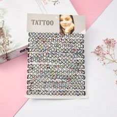 유색초커목걸이