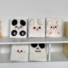 걸스코코 깜찍동물 6공 포카바인더 + 속지30장 포카앨범 포카북 A5 네컷사진 포토카드, 돼지