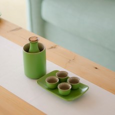 온주 세트 사케 일식 청주 다기, 하지 7종세트 소반(150ml)개